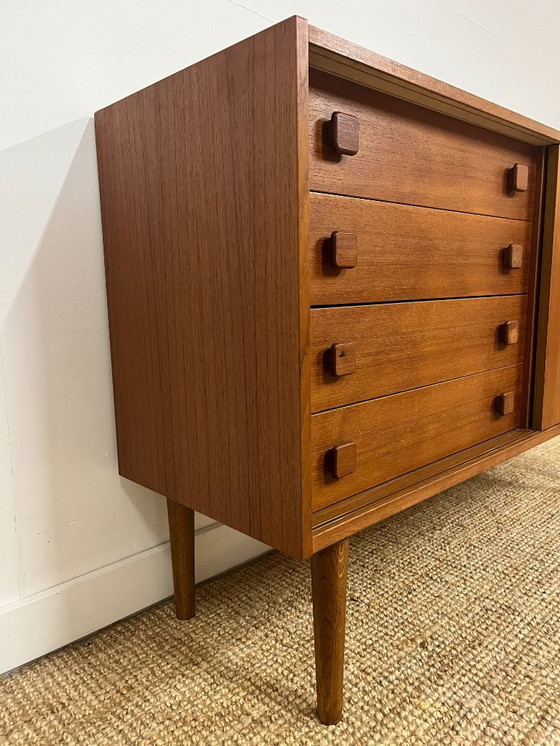 Image 1 of Vintage Danish Domino cabinet in teak