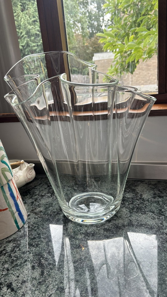 Large Handkerchief Vase – Glass (photo 6 of 6)