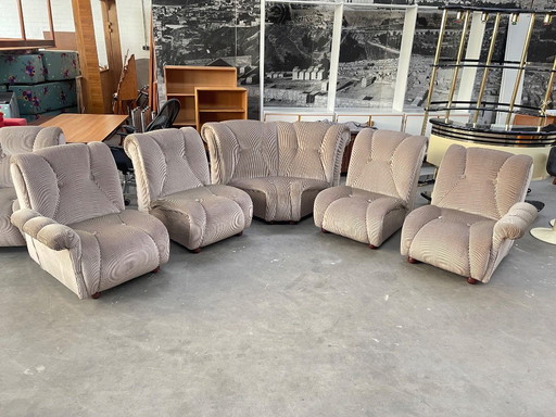 Italian Mid-Century Modern modular lounge seats/sofa, 1960’s