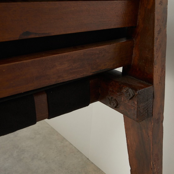 Image 1 of Divano letto smontabile Pierre Jeanneret, modello n. &#39;PJ-L-01-A&#39; Chandigarh, India, 1955-1956