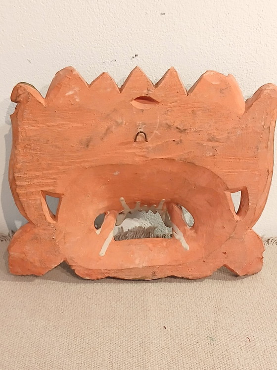 Authentische alte Balinesische Barong Maske 3. Trinestra Auge spätes 19. Jh., barong bali trinestra (Foto 7 von 15)