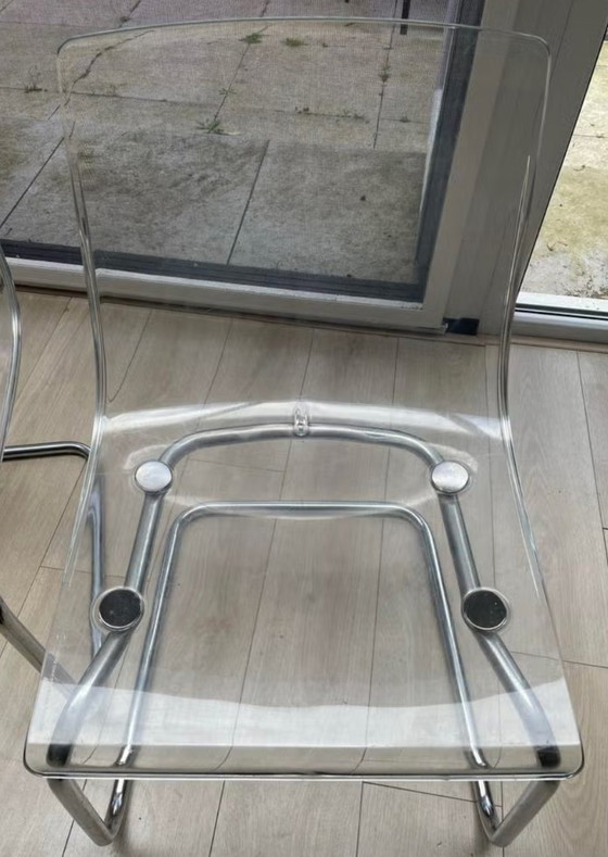 Image 1 of 2x Ikea Tobias chairs