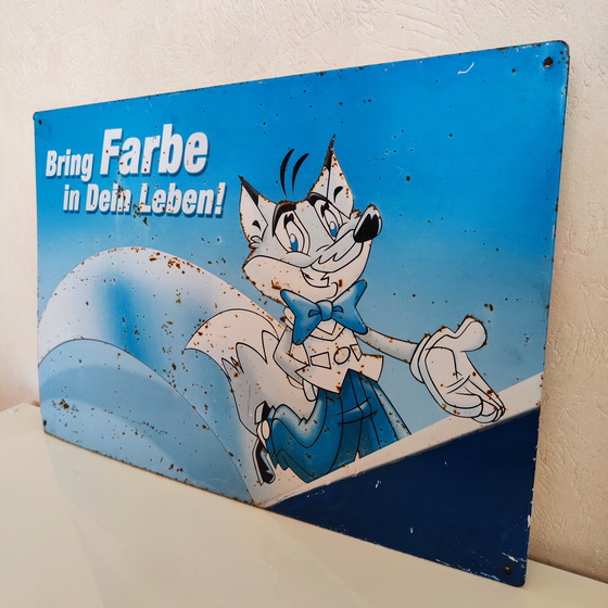 Image 1 of Spee detergent advertising sign 90s