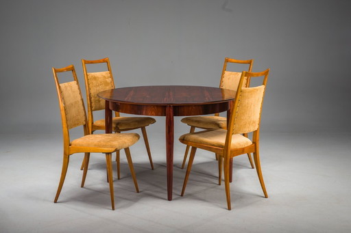 Round Table by Ernst Martin Dettinger for Lübke, 1960s