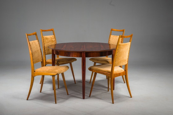 Image 1 of Round Table by Ernst Martin Dettinger for Lübke, 1960s