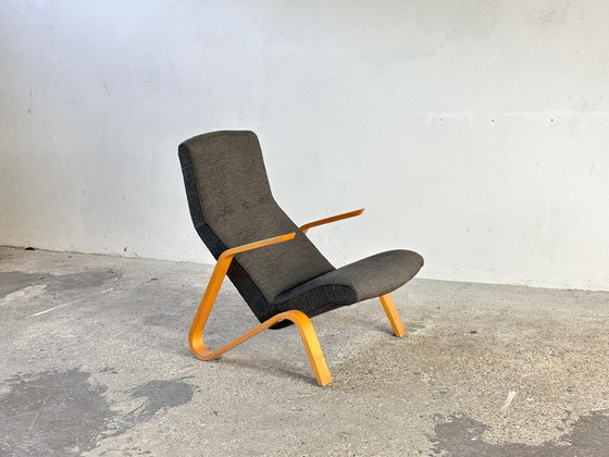 Grashopper Lounge Chair ontworpen door Eero Saarinen voor Knoll International in 1947 – Fauteuils, Textile (photo 2 of 15)