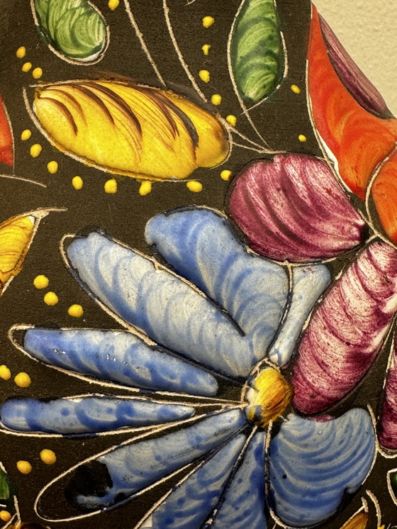 Image 1 of Vintage Soliflore Vase/Aiguillere - Hubert Becquet Quaregnon