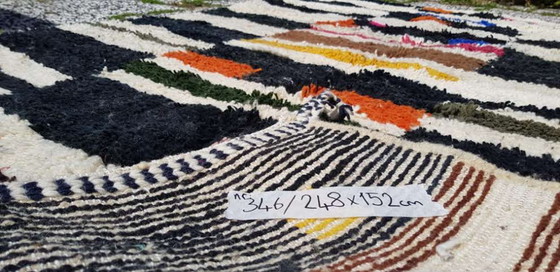 Image 1 of Handgeknoopt Berber kleed wol 248x152cm