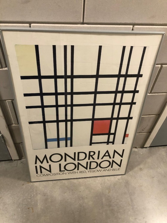 Mondrian London 1984 Plakatausstellung – Posters, Paper, Metal (photo 5 of 5)