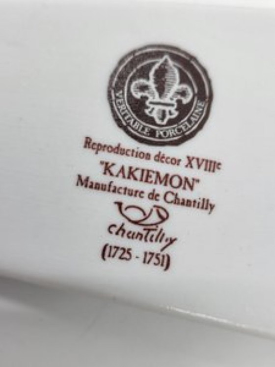 Image 1 of Servidor de tarta Manufacture de Lys Royal Diseño Kakiemon Francia Siglo XVIII