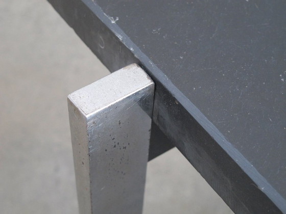 Image 1 of Mesa de centro de piedra de pizarra Francia 1950