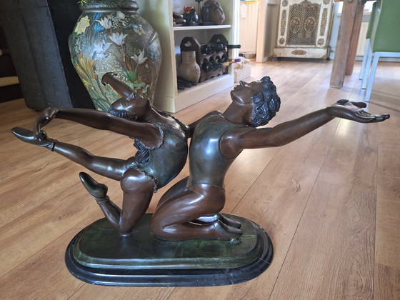 Tavolino da Caffè Unico in Bronzo Hollywood Regency – Tavolini da caffè, Vetro (photo 2 of 10)