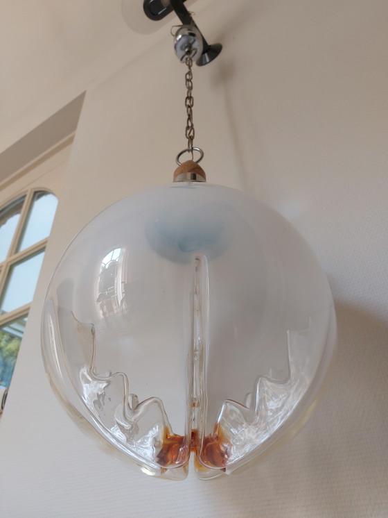 Image 1 of Mid-Century Murano Ceiling Light