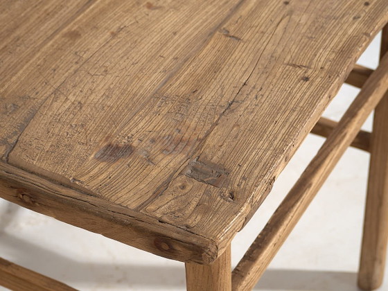 Antieke woonkamer consoletafel (ca. 1920) #18, Hout, Bruin, Rustic (foto 25 van 32)