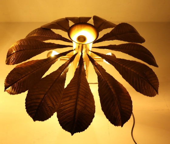 Image 1 of 2 lampes sculpturales/de table de Carlo Giorgi pour Bottega Gadda, modèle : Ippocastano, Italie, années 1970.