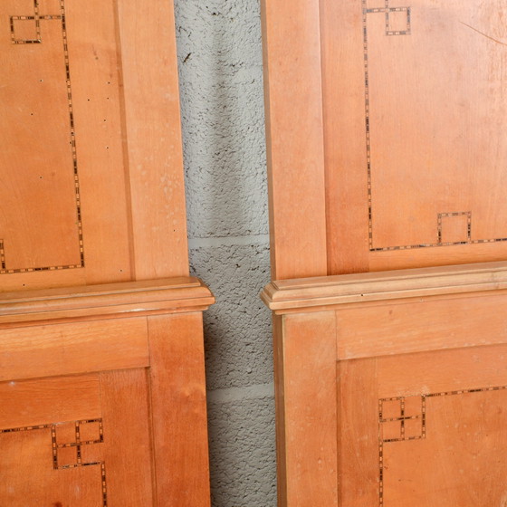 Letti Art Déco Filettati – Letti singoli, Legno, Art Deco (photo 12 of 18)