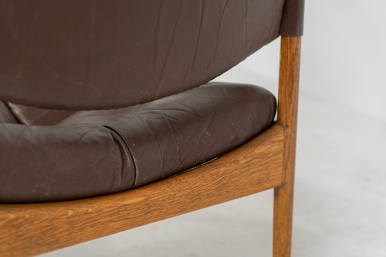 Image 1 of Pair of “Modus” armchairs by Kristian Vedel for Søren Willadsen (Denmark, 1960s).