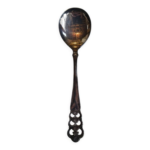 Silver spoon, Norrona pattern, by David Andersen – tafelaccessoires