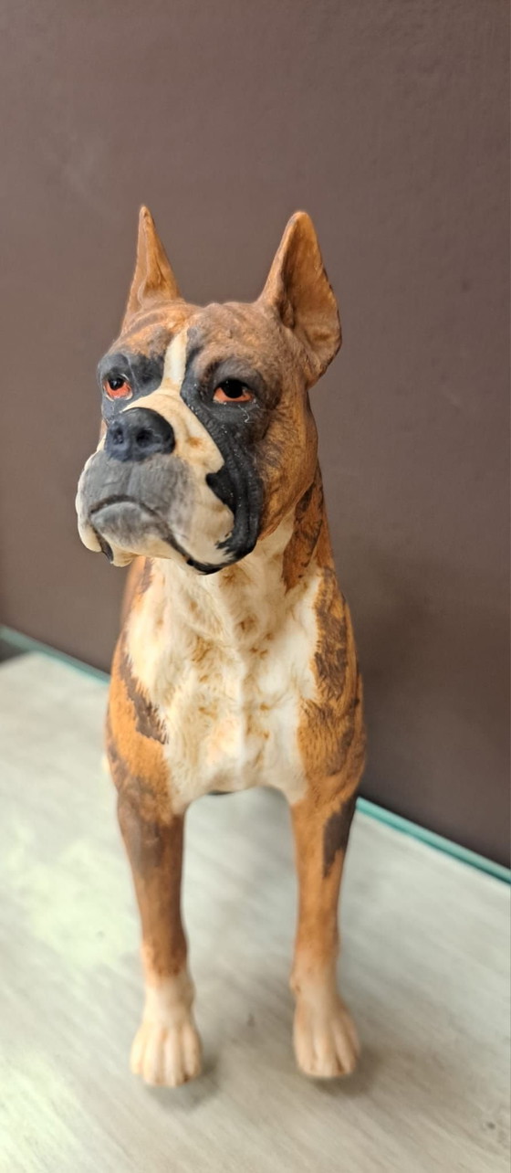 Figura BOXER biscuit Vaga Internacional, Oggetti decorativi, Porcellana, Bianco (foto 3 di 6)