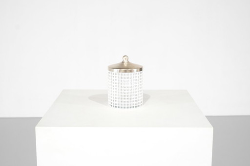 Sucrier De Josef Hoffmann Pour Bieffeplast, Italie, Années 1980s