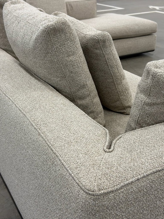 Image 1 of Sofá esquinero Minotti Powell | Beige