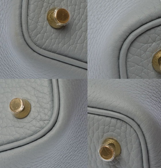 Image 1 of Sac HERMES Picotin en Cuir Gris - 103581