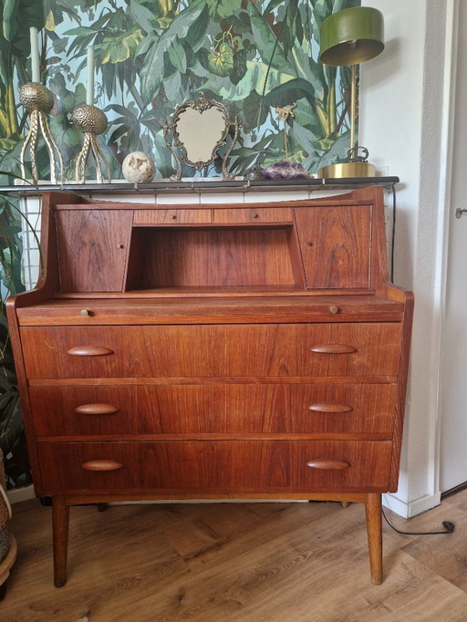 Beautiful secretaire, Danish design, 50s