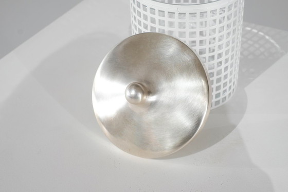 Image 1 of Sucrier De Josef Hoffmann Pour Bieffeplast, Italie, Années 1980s