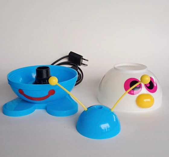 Image 1 of Vintage Italiaanse bureaulamp, verzamelobject - jaren 80 - Stilfer Milano - Gemaakt in Italië - design
