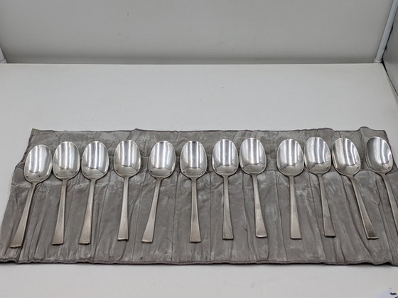 Image 1 of Christofle - Set di posate per 12 persone (109) - Concorde - Argento placcato