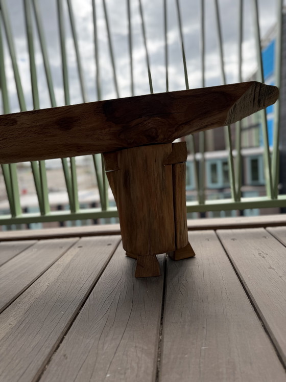 Image 1 of Boomstam hoek bankje