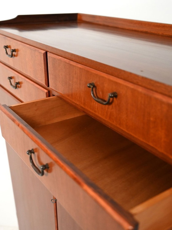 Image 1 of Scandinavian Mahogany Cabinet 1950s