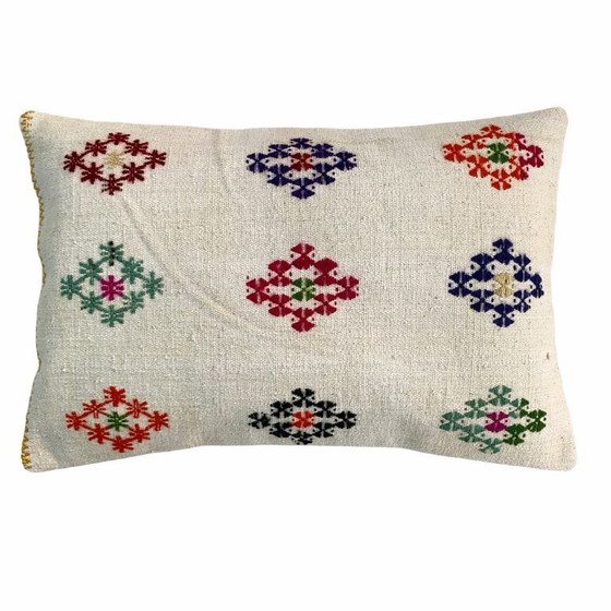 Image 1 of Vintage Turkse Kilim kussenhoes, 40 x 60 cm