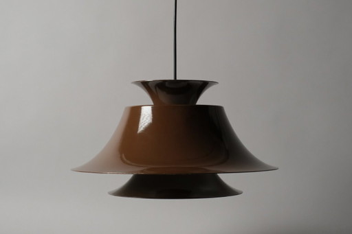Fog & Mørup Radius Pendelleuchte von Erik Balslev, 1977 dänisches Space Age Design.