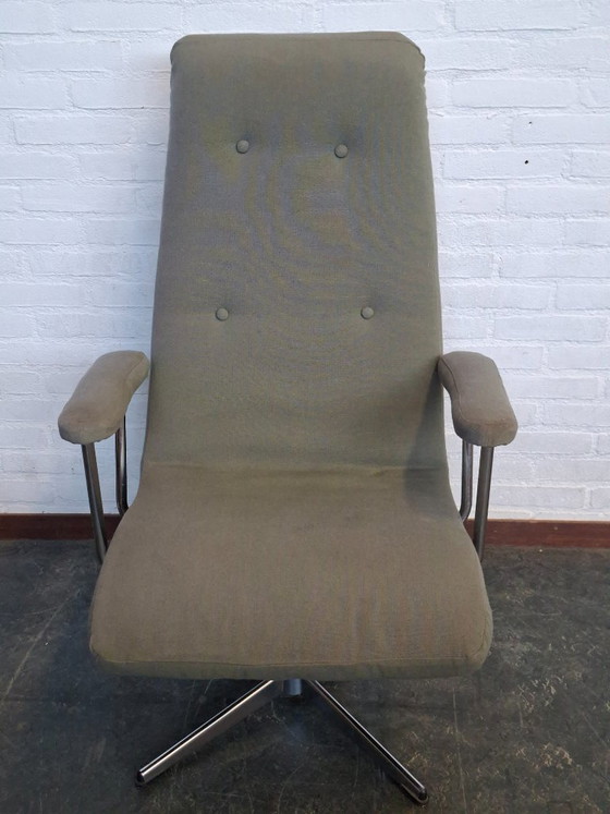 Poltrona Goldsiegel 1970 – Poltrone, Metal, Textile, Vintage (photo 2 of 10)