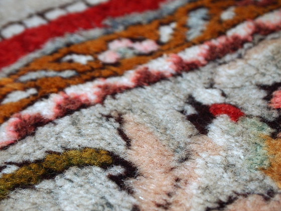 Image 1 of Runner turco Oushak vintage fatto a mano, 110 cm x 340 cm, anni '40 - 1C515