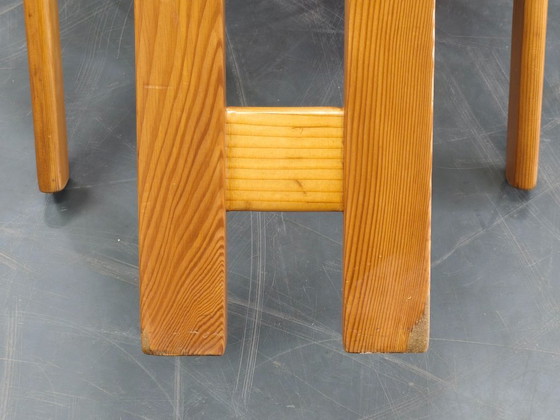 Image 1 of Ensemble de 8 fauteuils de salle à manger en pin de style postmoderne tchèque, années 1970