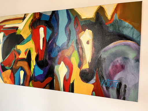 Schilderij van Helma Kotoun