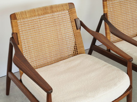 Image 1 of 2 fauteuils Hartmut Lohmeyer pour Wilkhahn, design Mid Century