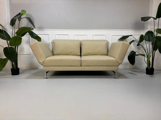 Brühl Moule Sofa Beige Zand Schlafsofa Designer Bank