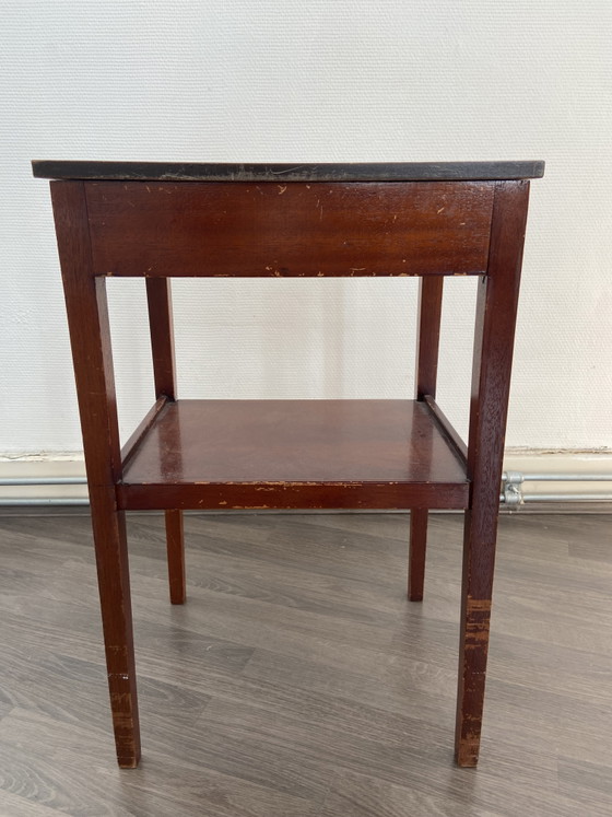 Table d’Appoint Ancienne Marquetée Style Directoire – Tables d'appoint, Wood (photo 8 of 10)