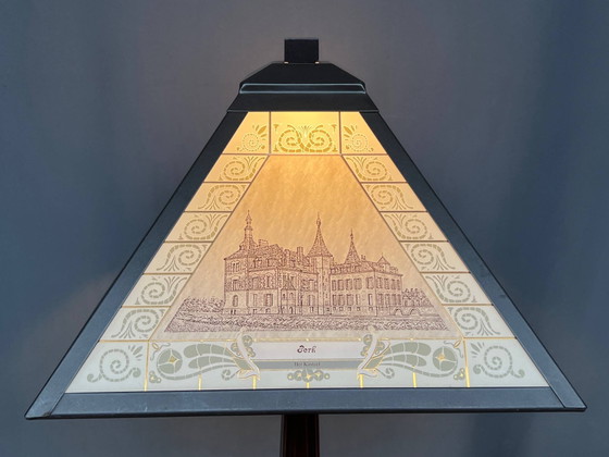 Table lamp. – Metal, Glass (photo 5 of 9)