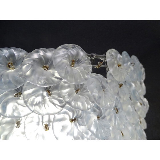 Image 1 of Paar vintage Murano glazen wandlampen, Italië