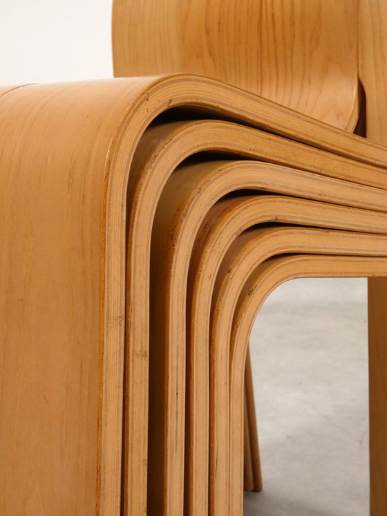 Image 1 of Gijs Bakker 'Strip' Chairs For Castelein