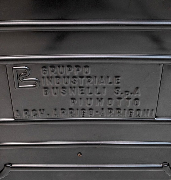 Image 1 of Paire de fauteuils en cuir italien Piumotto par Arrigo Arrighi pour Busnelli, 1970