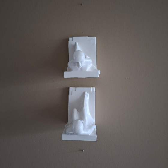 Oggetto decorativo Art Déco Godefridus Boonekamp Schoonhoven Marchio cieco 1930 (foto 9 di 13)