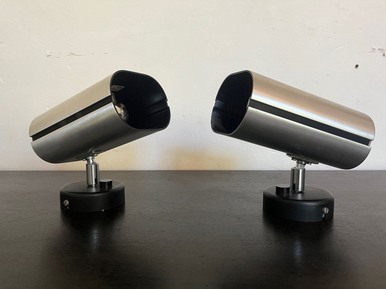 Set of 2 Vintage WILA Spotlights – Aluminium & Black – 1970s – Spot lights (photo 5 of 9)