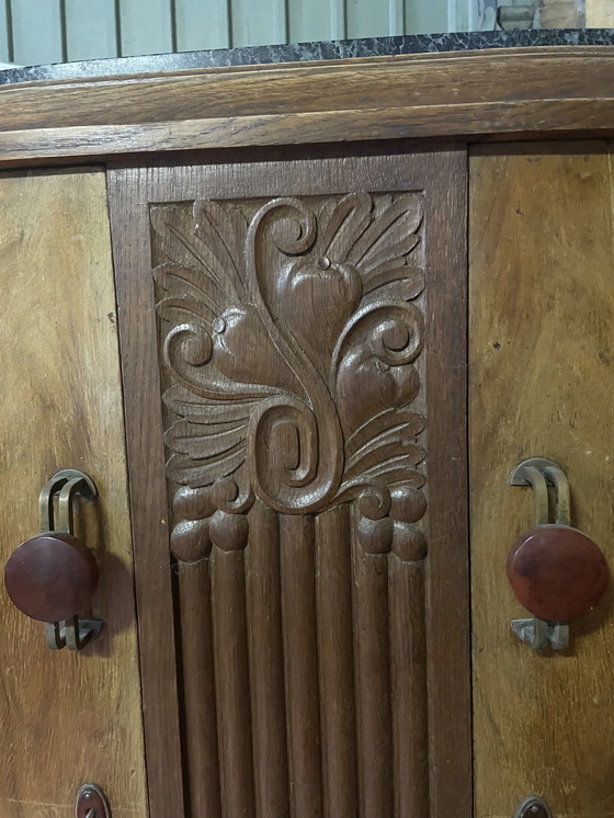 Image 1 of Walnut Art Déco Sideboard