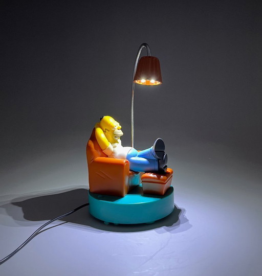 Lampada USB Homer Simpson, WESCO 2007 – Cultura pop e design retrò