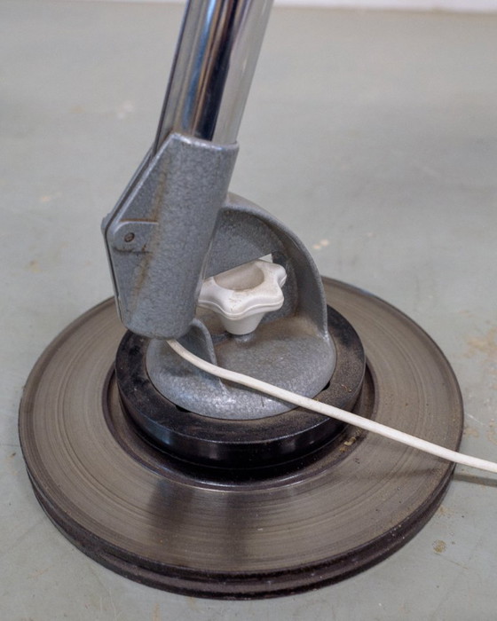 Image 1 of The Meopta Masterpiece – Upcycled Floor Lamp From Vintage Photo Enlarger